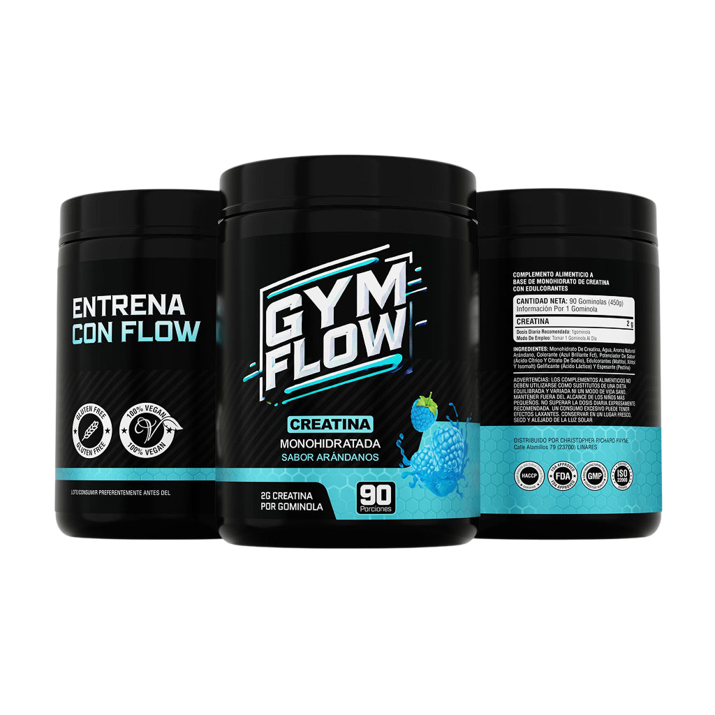GymFlow - Gominolas de Creatina Monohidratada
