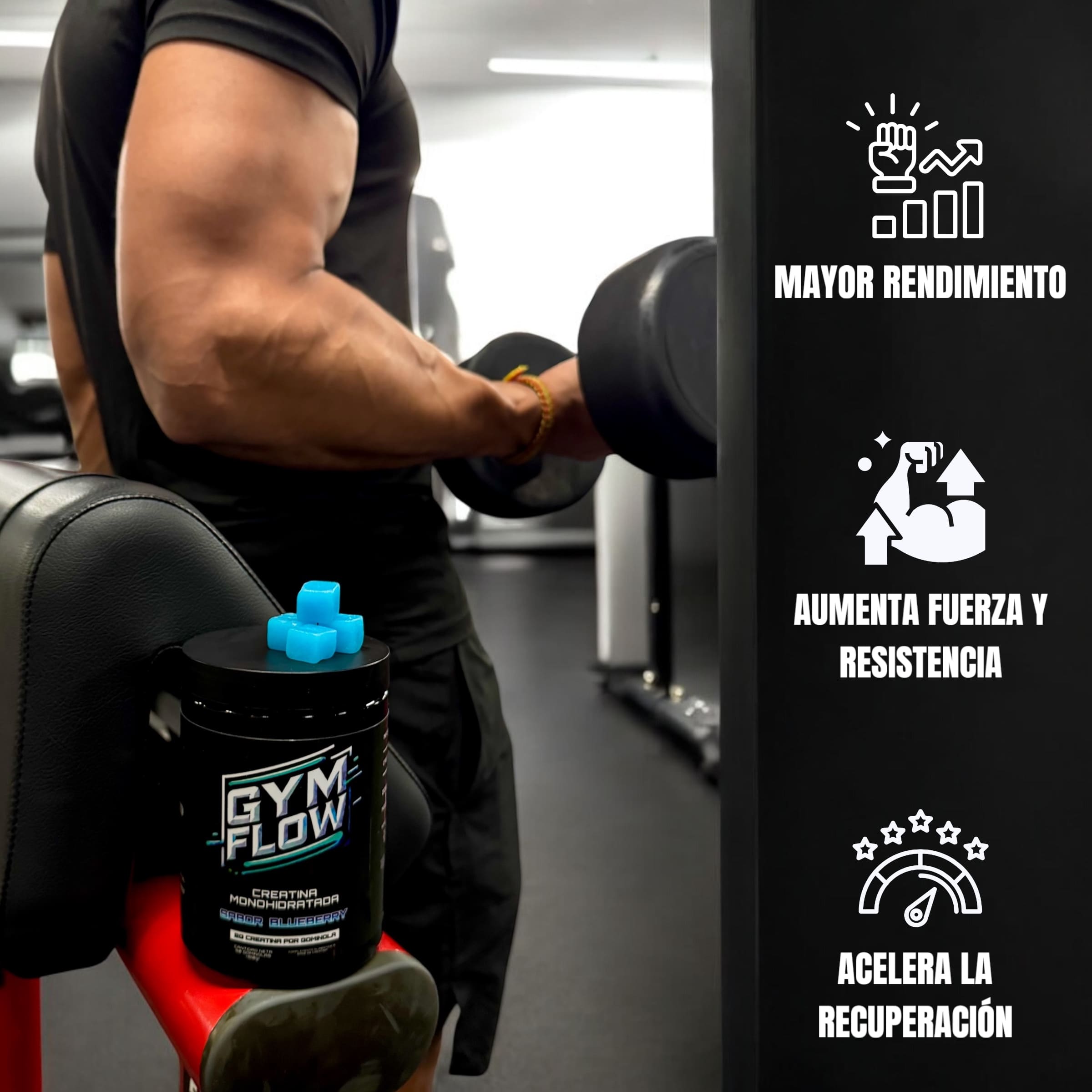 GymFlow - Gominolas de Creatina Monohidratada