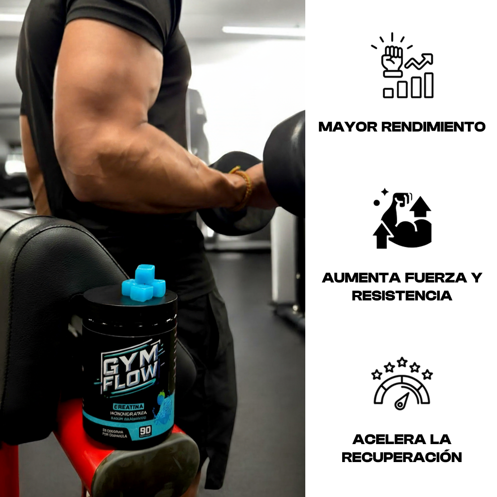 GymFlow - Gominolas de Creatina Monohidratada